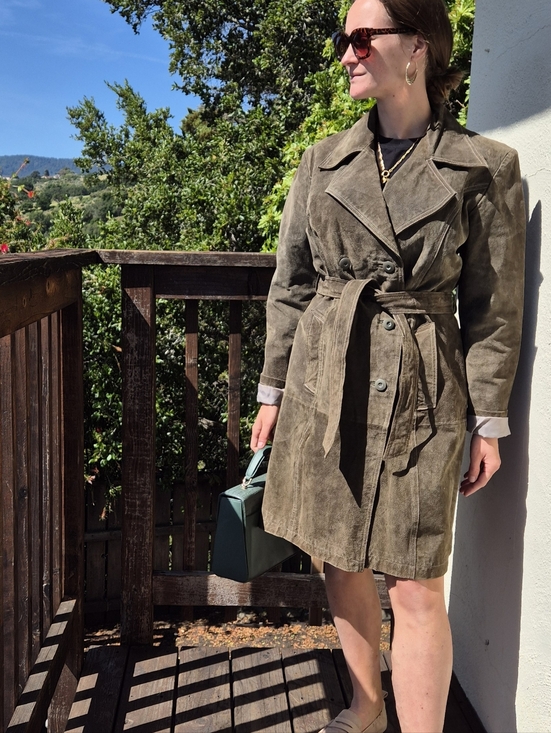 Wilsons Leather Jackets & Blazers - 🤎 Wilsons Leather Oversized Leather Trench Coat 🤎